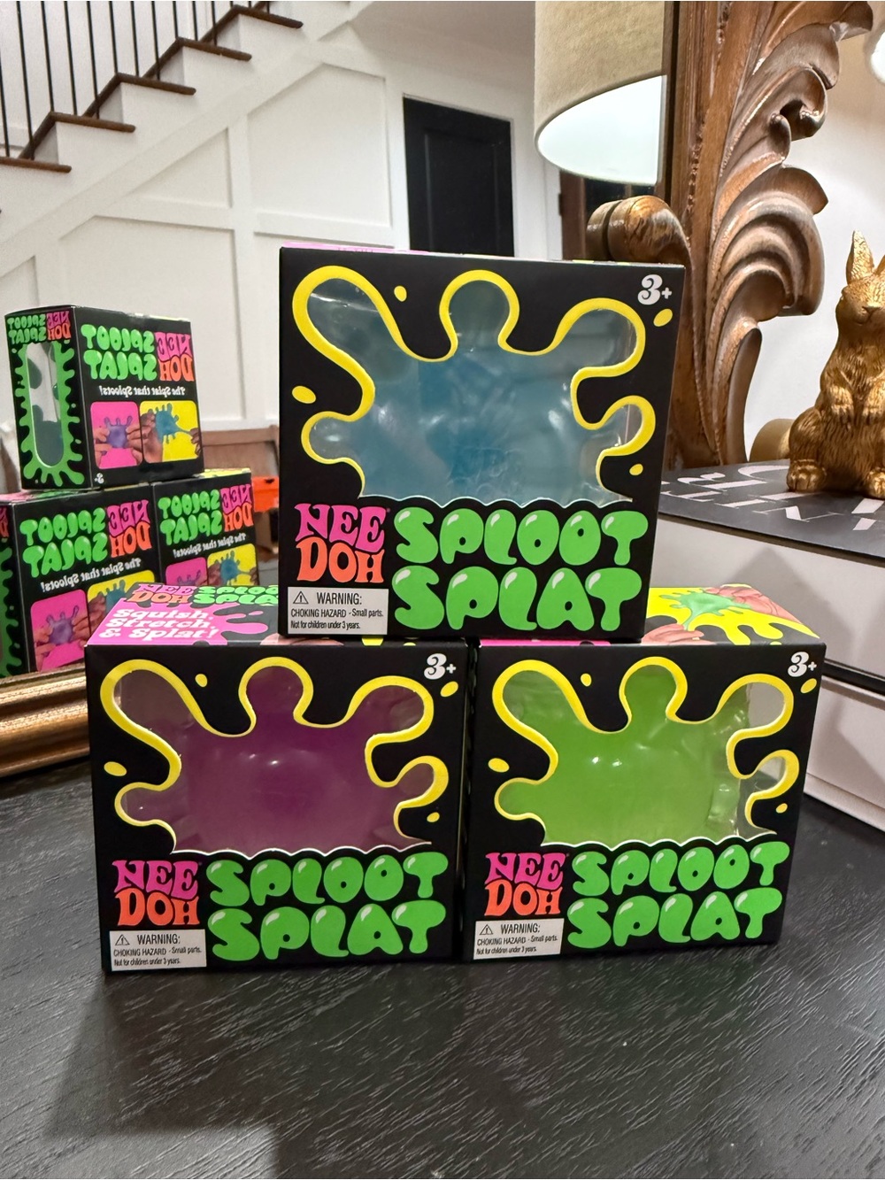 Sploot Splat- Blue, Purple, Green
